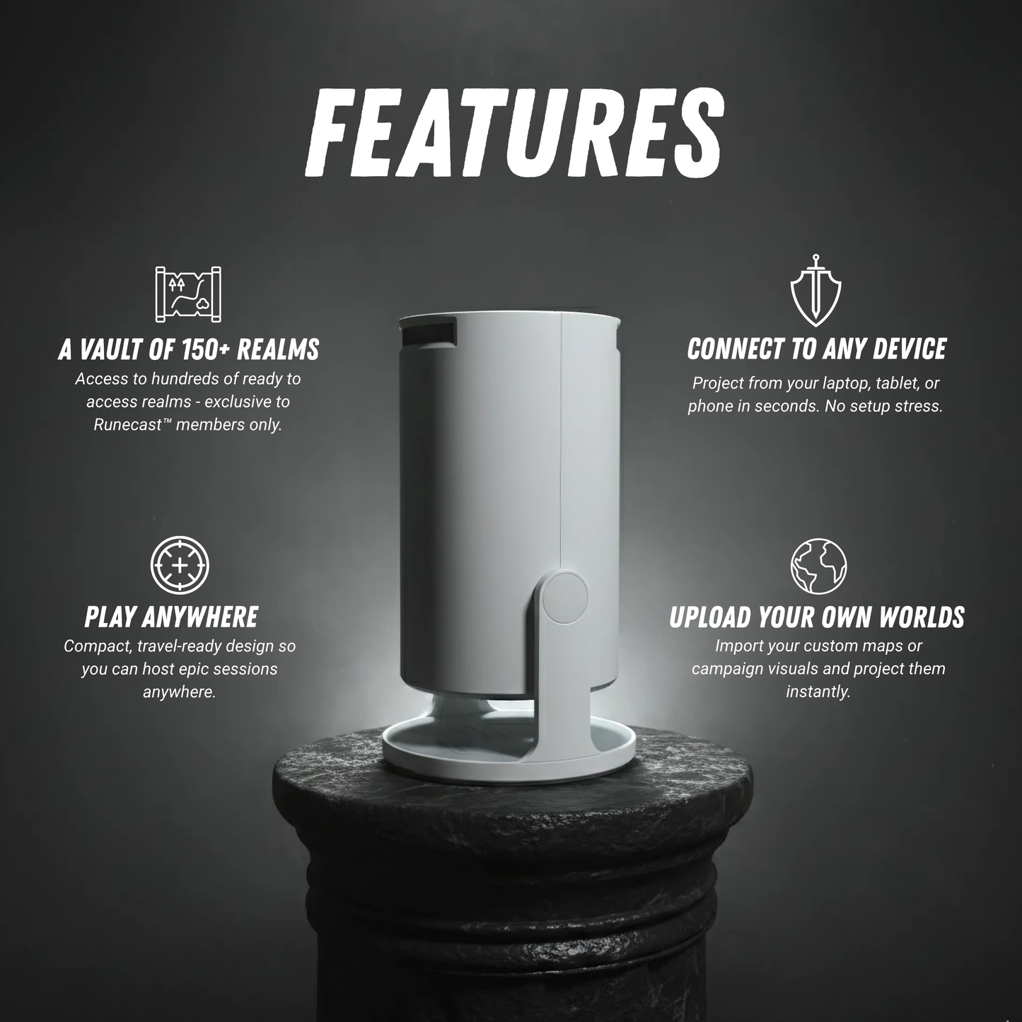 RuneCast™ TTRPG Projector